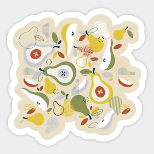 Pear festival Sticker